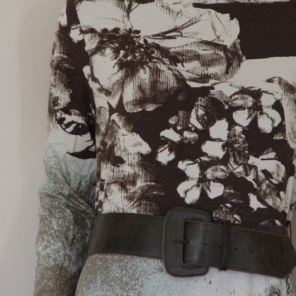 ABS COLLECTION BOATNECK BELTED DRESS - US MEDIUM - Picture 5 of 7